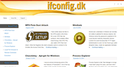 Desktop Screenshot of ifconfig.dk